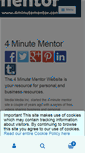 Mobile Screenshot of 4minutementor.com